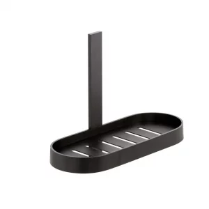 Jabonera LOOPS de ducha negro mate