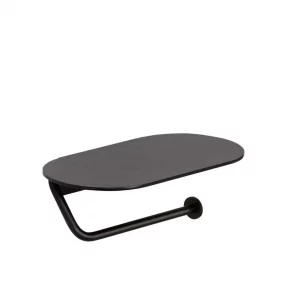 Portarrollos LOOPS negro mate