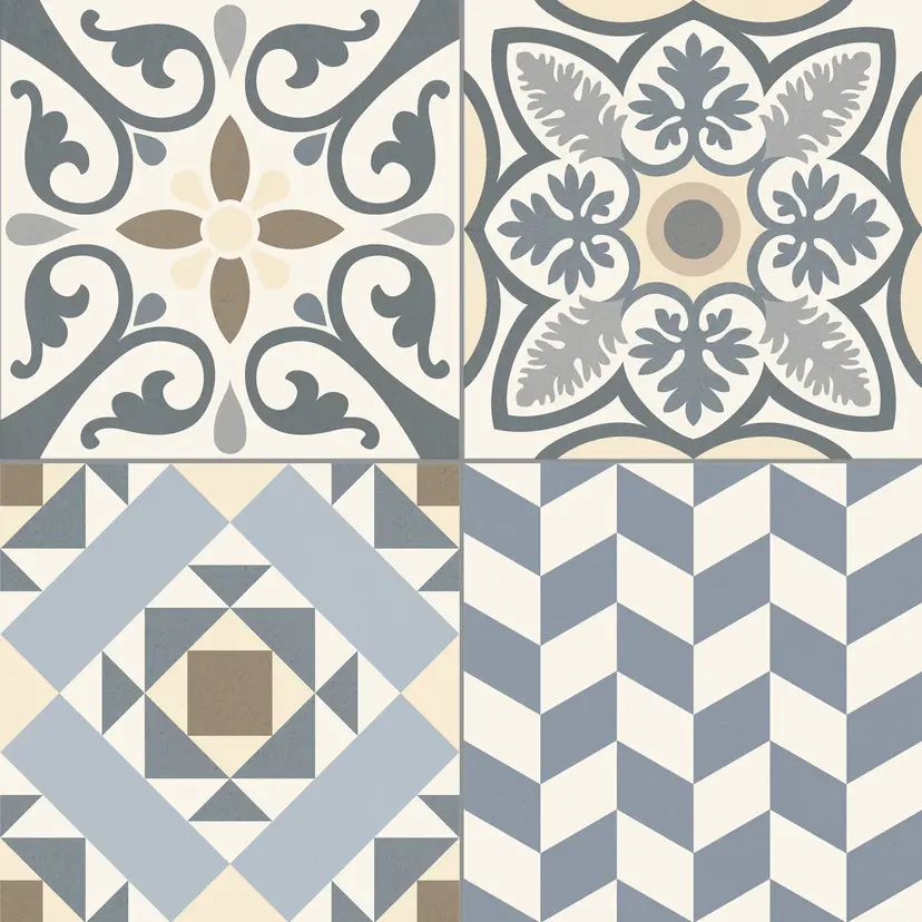 Pavimento porcelánico Terradecor ANTIK gris interior 31,5x31,5 cm