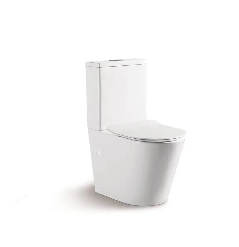 Inodoro carenado Baho COMPO con tapa amortiguada y sistema Rimless