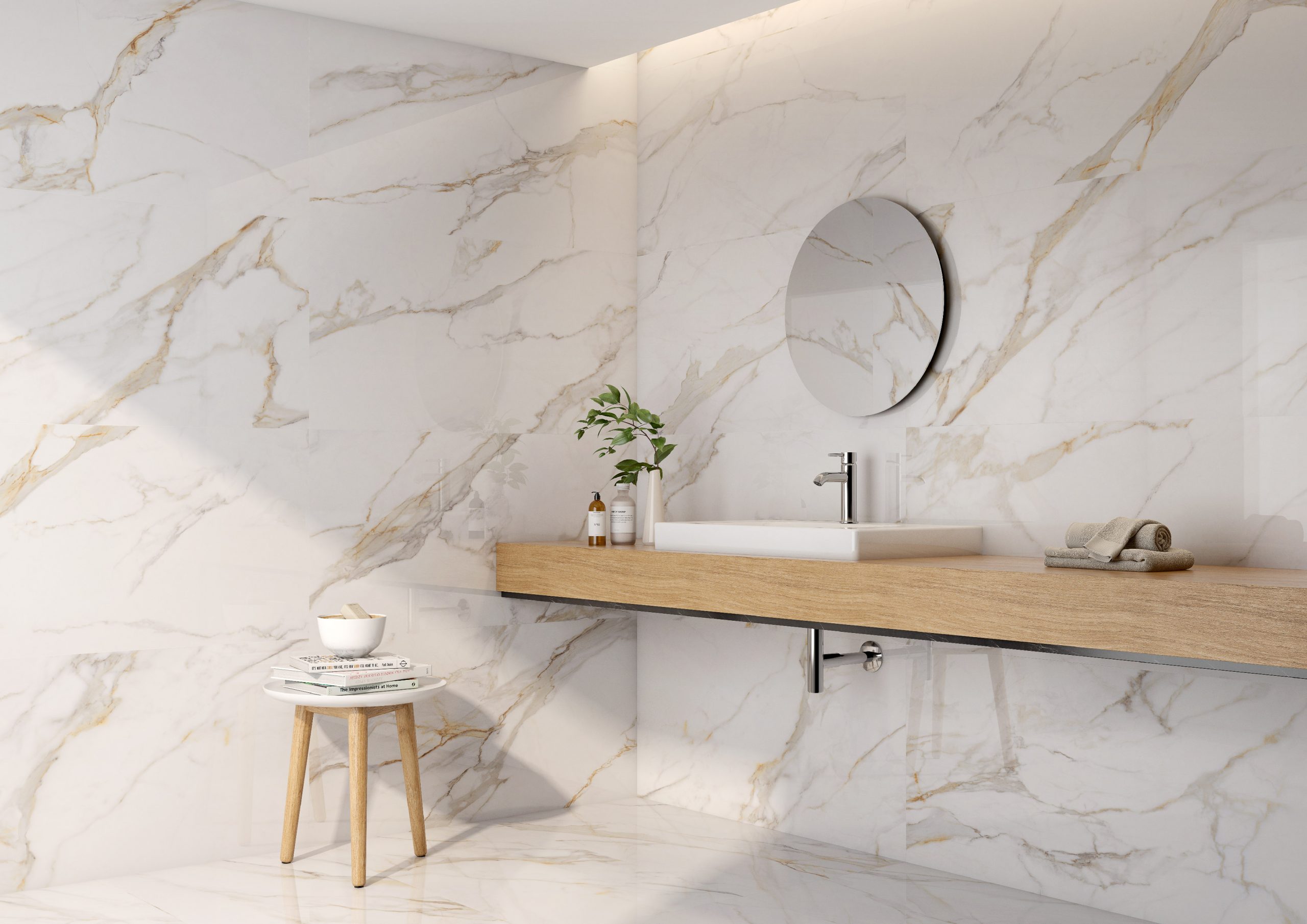 Marble Calacatta Oro Pulido 60X120 ROCA (m2) - Imagen 3